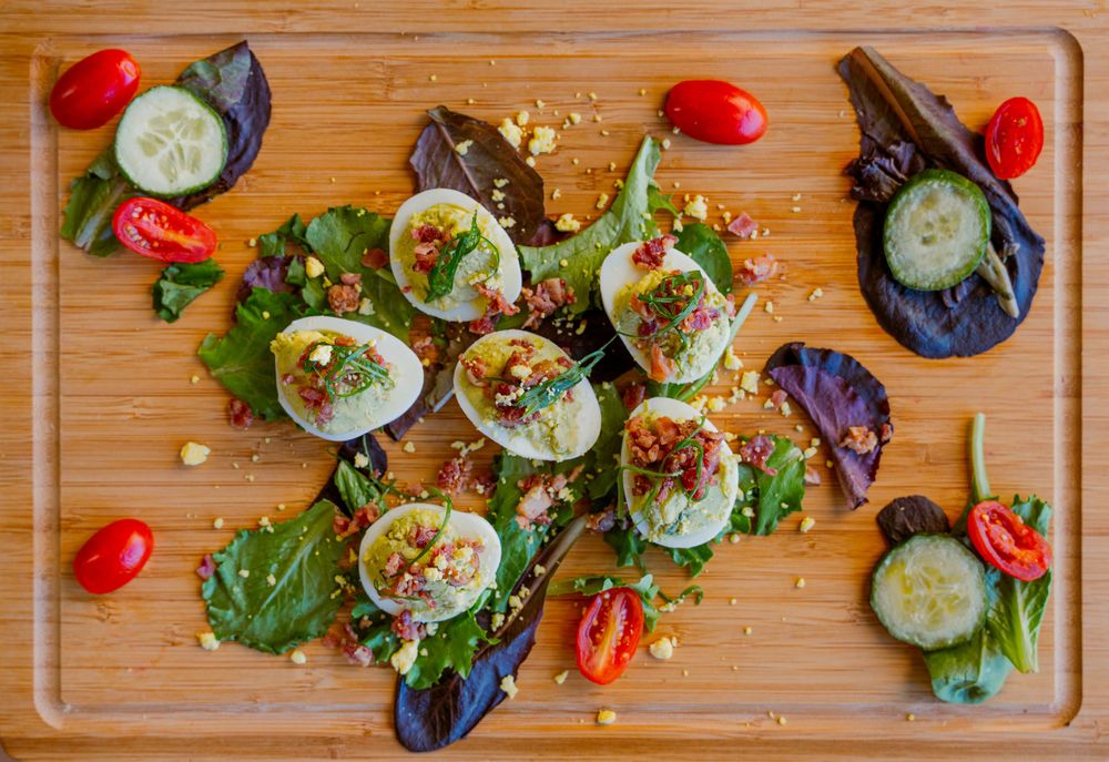 Sides - Avocado Deviled Eggs GFDF