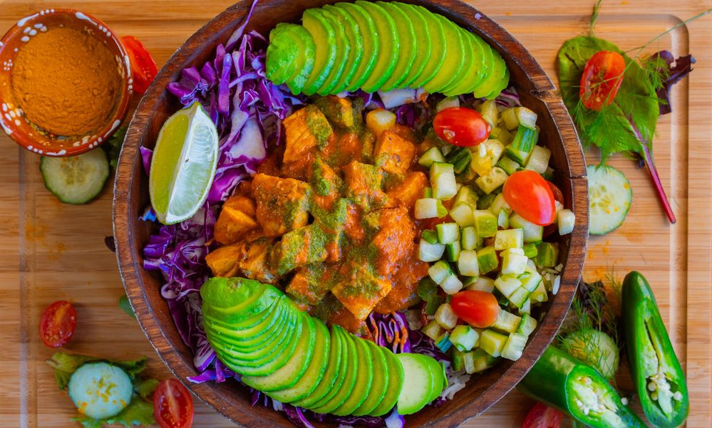 Avocado Bowls - Avocado Tikka Bowl GFDFVO