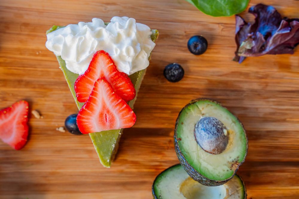 Desserts - Avocado Cheesecake