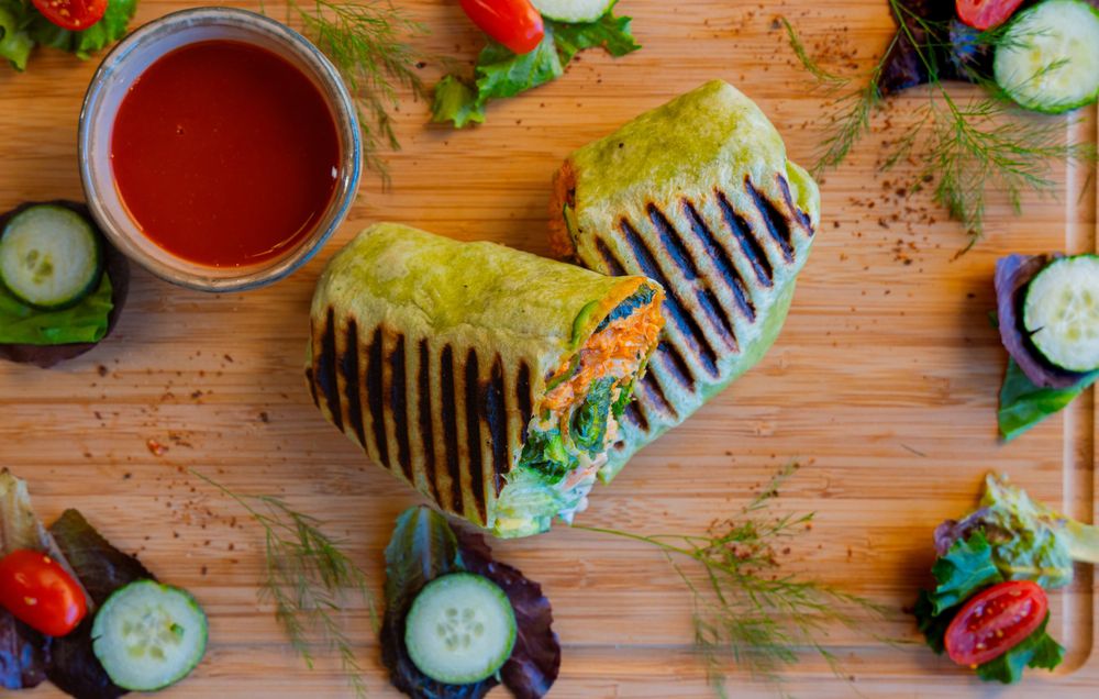 Sandwiches  Wraps - Avocado Buffalo Chicken Wrap