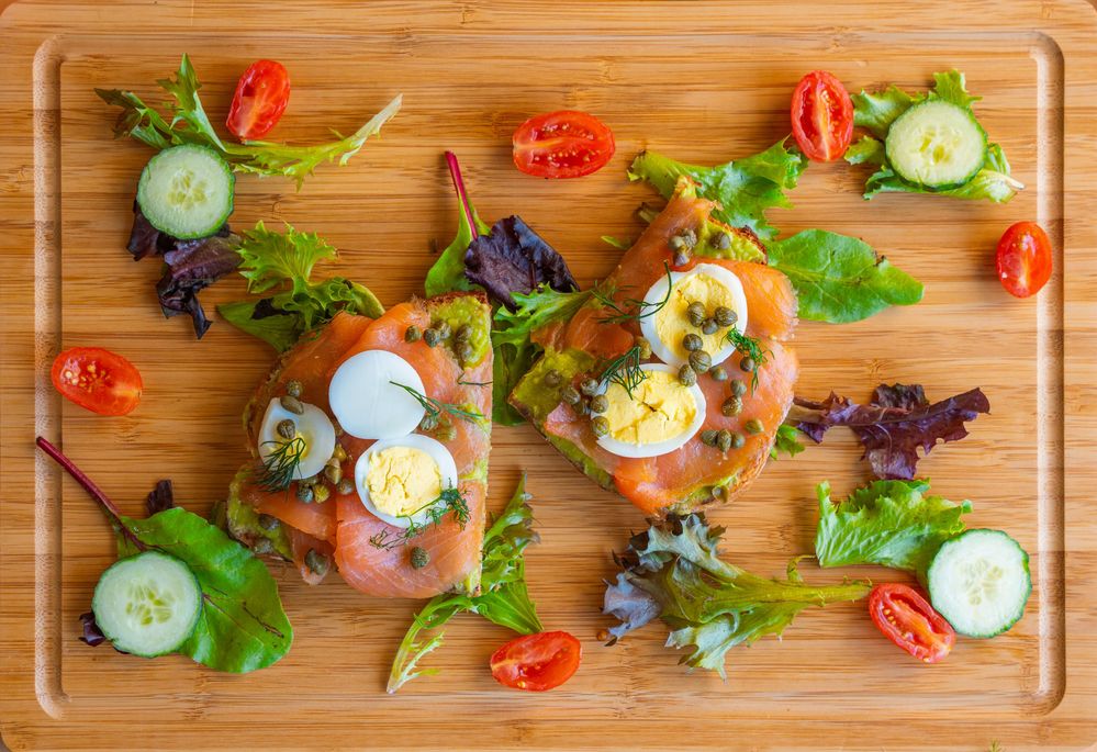 Avocado Toast - Smoked Salmon Dill Avocado Toast DF