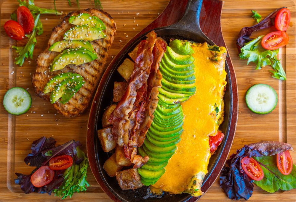 Power Morning - Signature Avocado Omelet