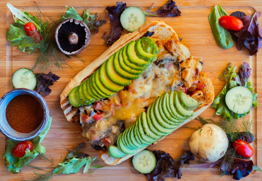 Sandwiches  Wraps - Avocado Chicken Philly